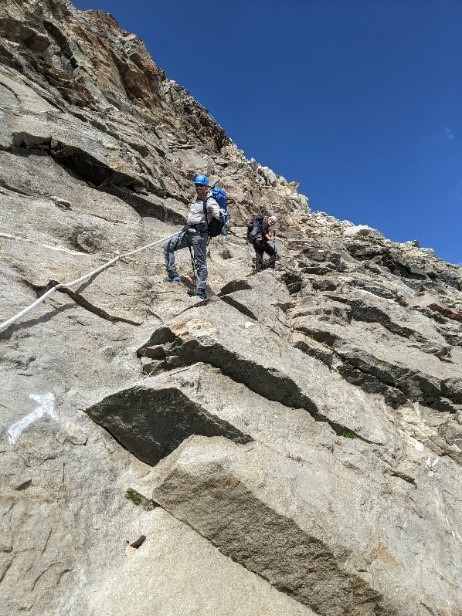 escalada GNIFETTI (SIGNALKUPPE)