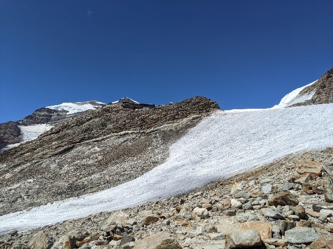 vistas del refugio